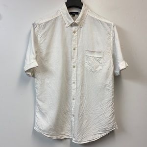 Diesel Linen Short Sleeve Button-down
